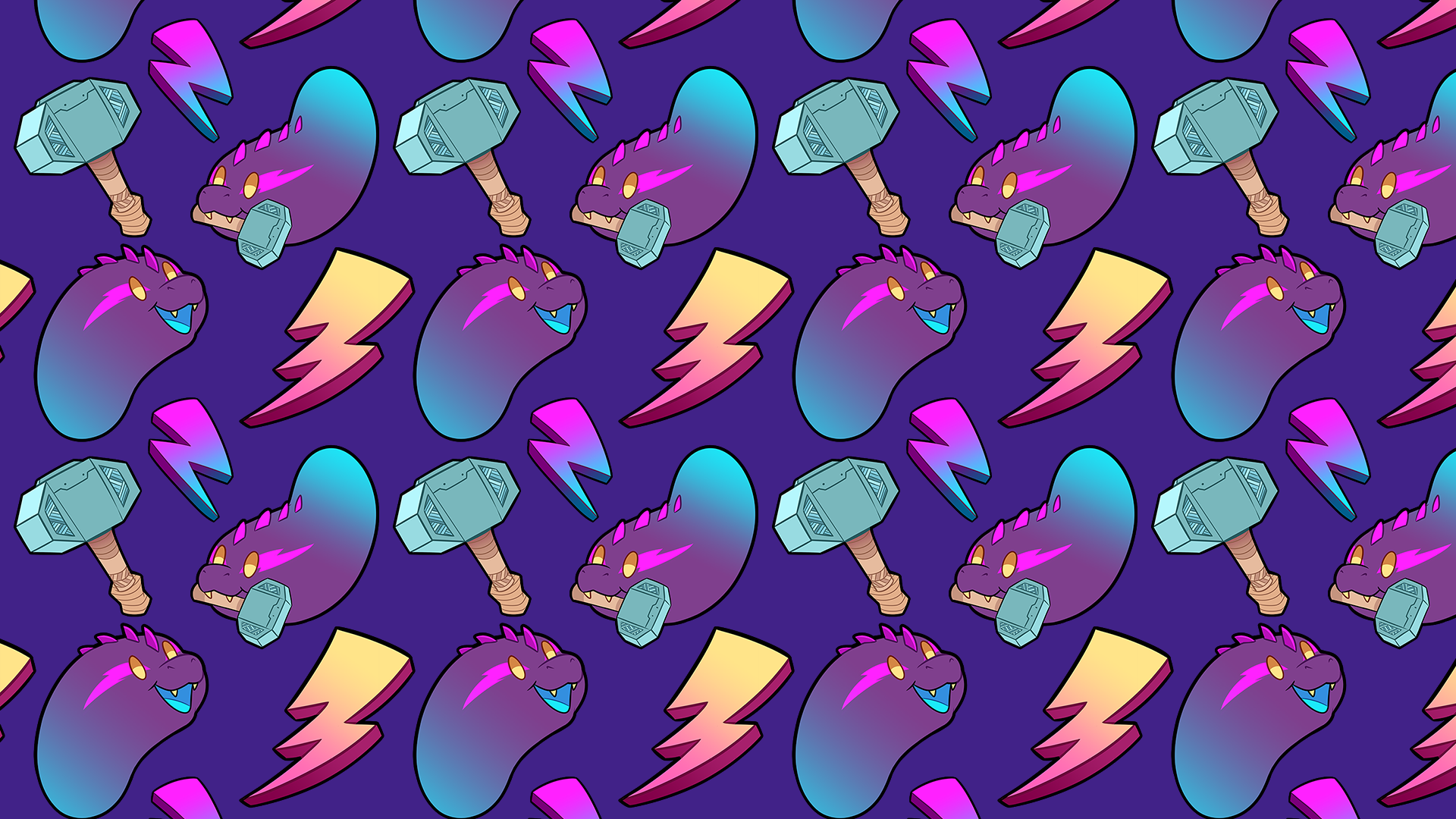 Thormungandr Background graphic made by AttacRacc