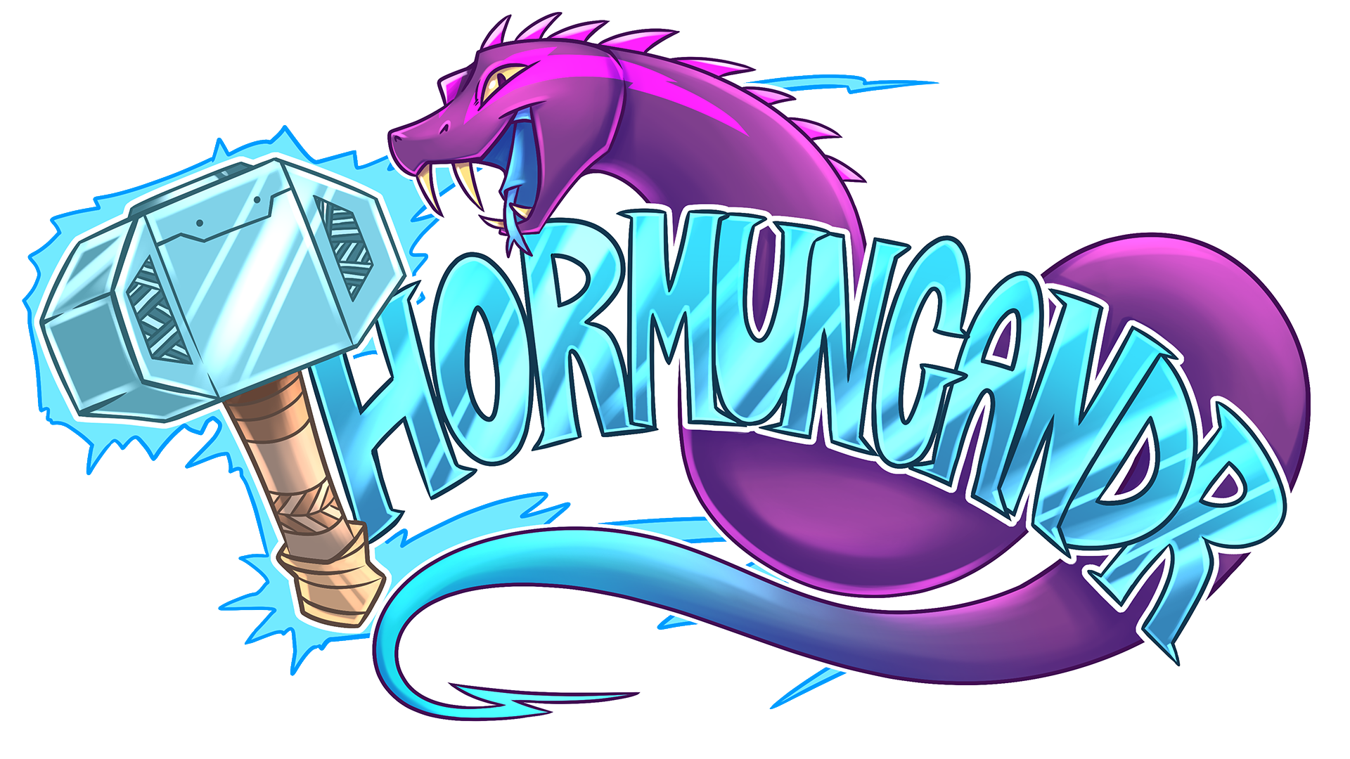 Thormungandr official logo graphic made by AttacRacc